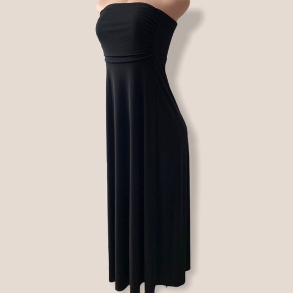 NWT Banana Republic Tube Maxi Dress w/ Side Slit - PETITE S